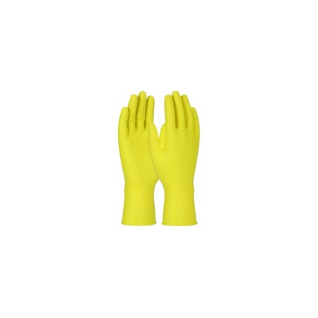Pip AMBI-DEX GRIPPAZ JANSAN, YELLOW6 MIL NITRILE, FISH SCALE GRIP, PK 432 67-306/M